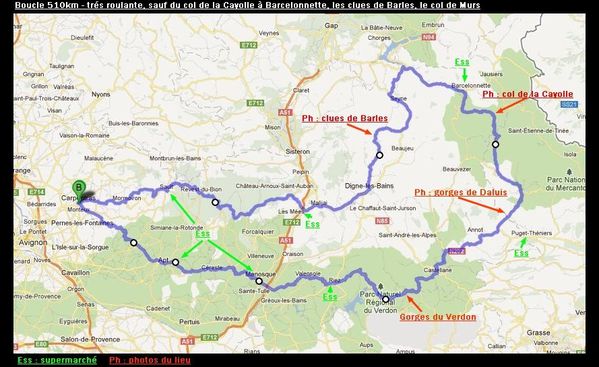 RB02 - 530km - col de la Cayolle Verdon