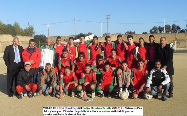 OFA 0 NMZ 4 la naissance d'un club - Le staff des membres f
