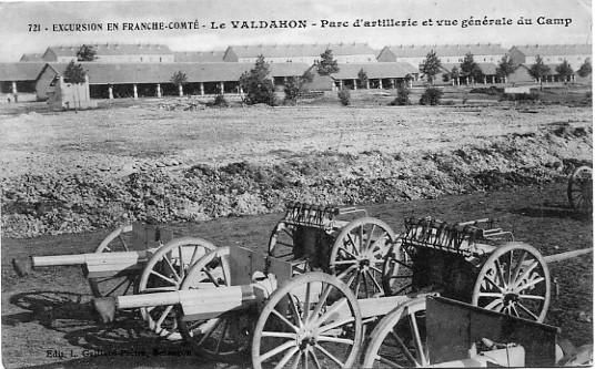 Valdahon camp-7 artillerie