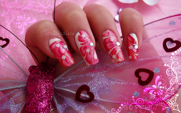 tartofraise nail art ongle vernis tartofraise nail art ongle vernis