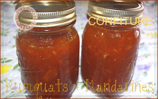 Confiture Kumquats et Mandarines