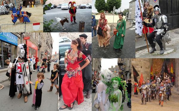 Fête des remparts - féées et chevaliers