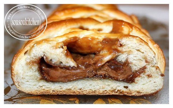 Brioche Tressée au Chocolat