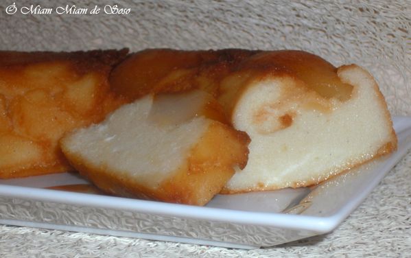 savarin poire semoule