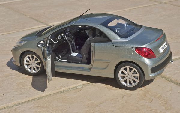 PEUGEOT 207 CC CABRIOLET GRIS NOREV24