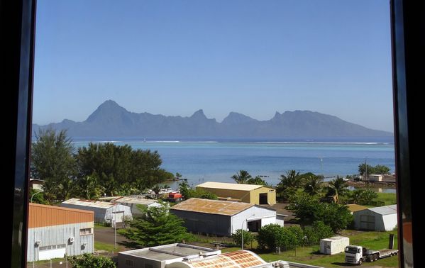 Papeete vue de la Tour de contrôle 3