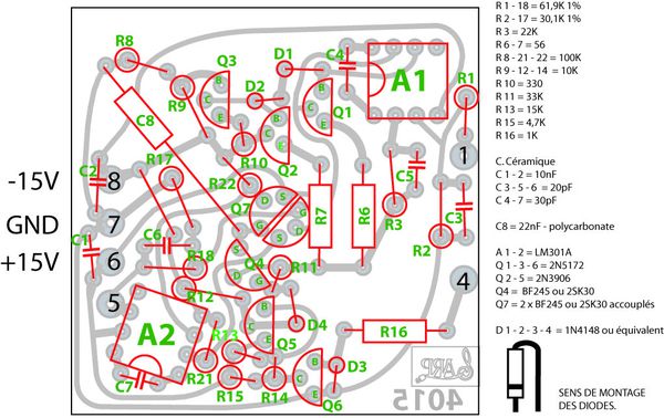 4015 composants