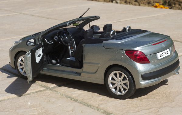 PEUGEOT 207 CC CABRIOLET GRIS NOREV10