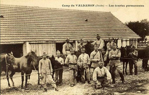 Valdahon camp ecuries permanentes