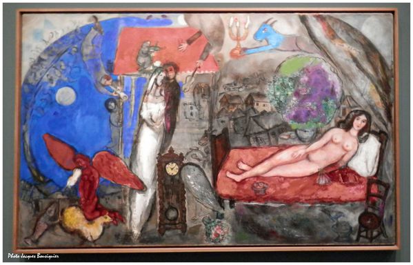 Chagall A ma femme Musee du Luxembourg Paris