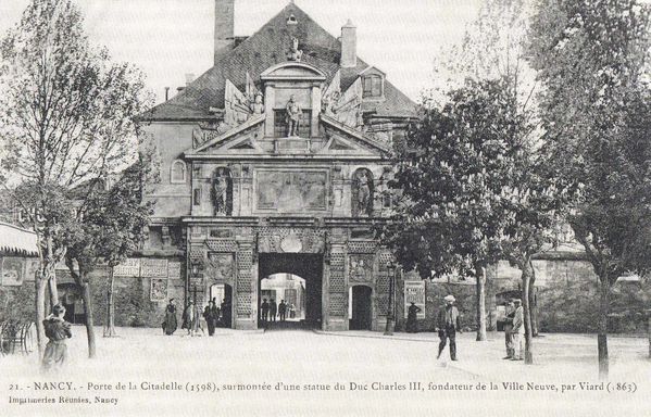 porte de la citadelle nancy