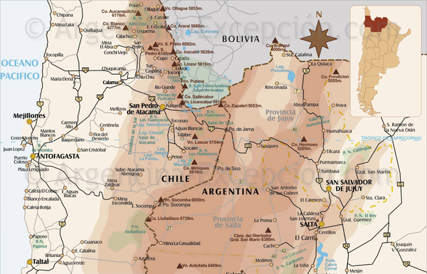 Nord du chili et Argentine