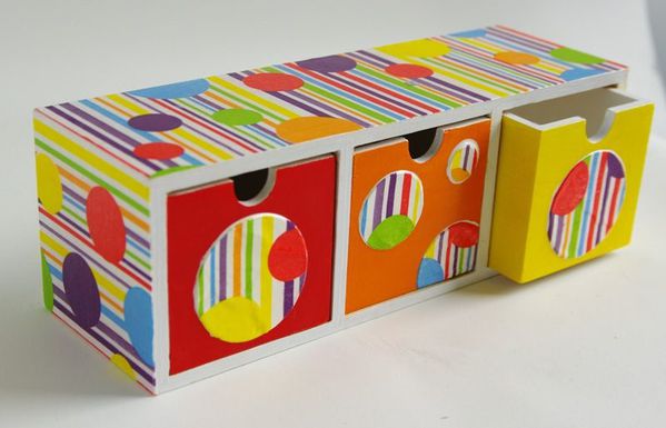 Casier 3 tiroirs-Collection Pop Automne 2012