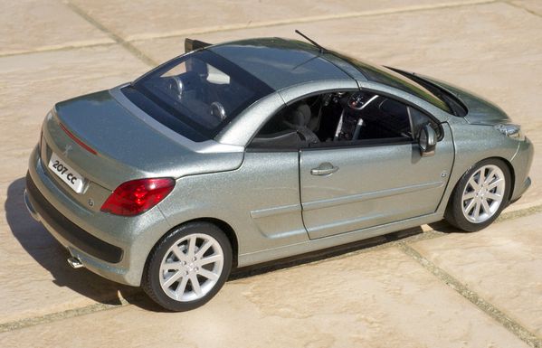 PEUGEOT 207 CC CABRIOLET GRIS NOREV18