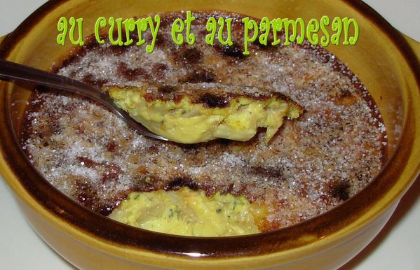 Crème brûlée endives, curry, parmesan3