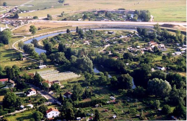 construction déviation sud 2 - avril 1998