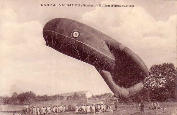 Valdahon camp-15 ballon d'observation