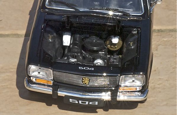 PEUGEOT 504 GL BERLINE NOIR WELLY20