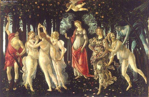 Renaissance printemps Botticelli