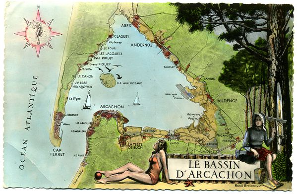 Bassin-d'Arcachon-1960