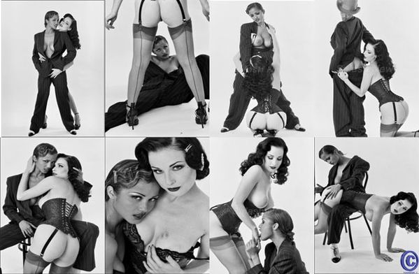 Vos plus belles photos de couples lesbiens Dita-von-teese-copie-1