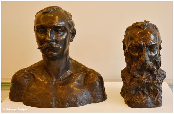 Paul Claudel et Auguste Rodin par Camille Claudel Musee Rod