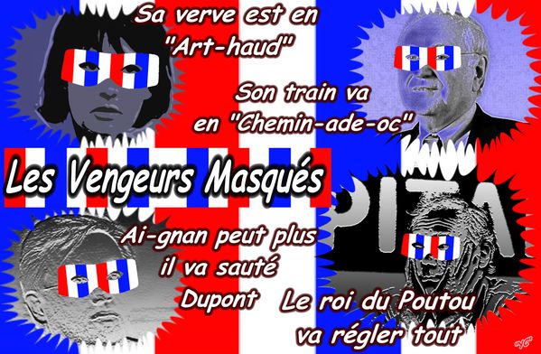 LES VENGEURS MASQUÉS