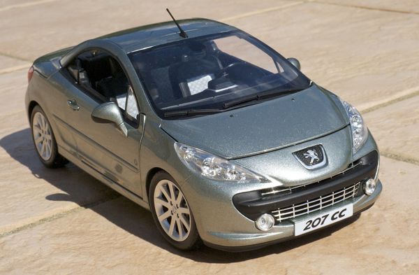 PEUGEOT 207 CC CABRIOLET GRIS NOREV21