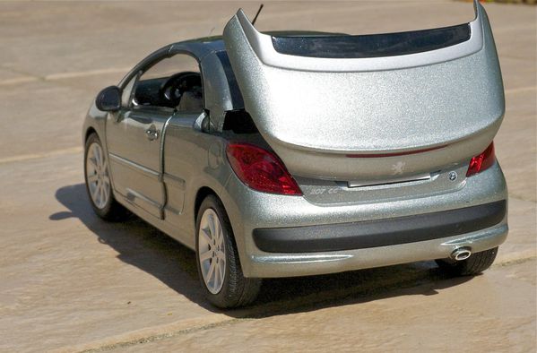 PEUGEOT 207 CC CABRIOLET GRIS NOREV25