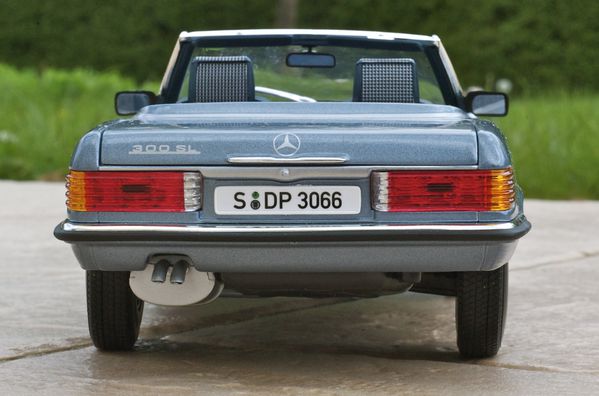 MERCEDES 300 SL CABRIOLET BLEU NOREV 20
