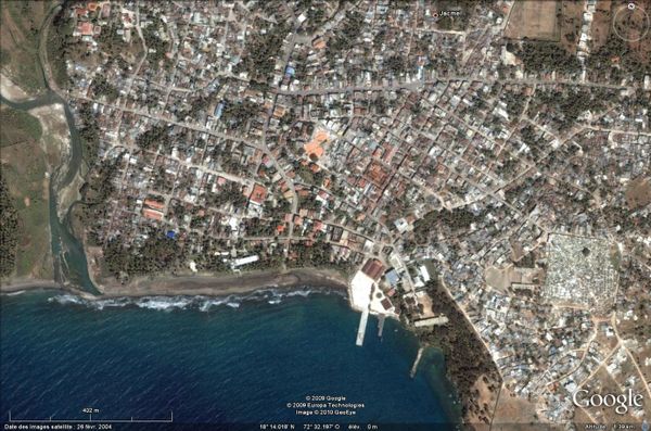 Google Earth Jacmel Jacmel GE11 2004 400m