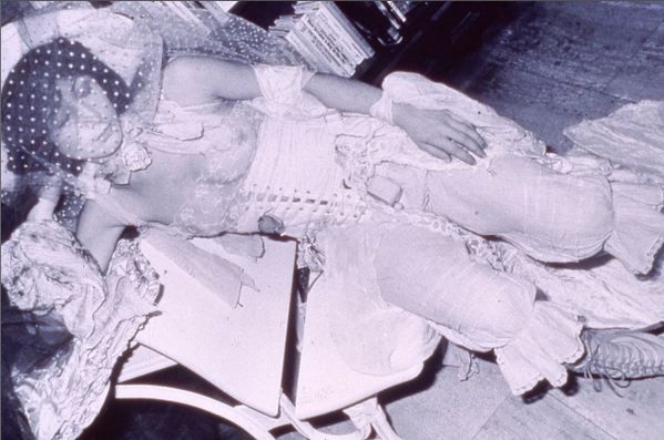 Colette 1975 Ragdoll, window perf. Rizzoli's Bookstore. Exh