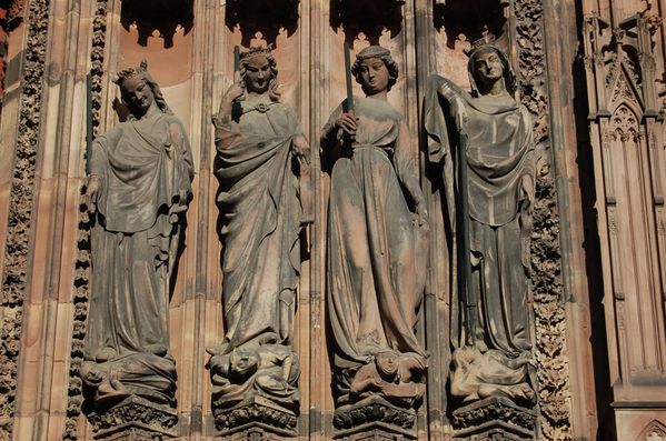 Strasbourg cathedrale sculptures (16)