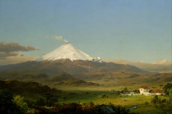 Frederic Edwin Church - Cotopaxi 1855 - Smithsonian america