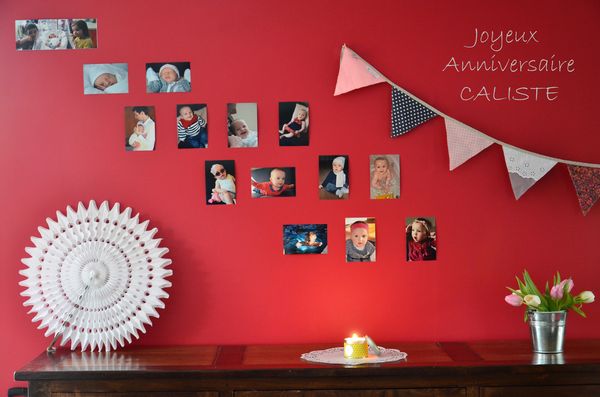 1an Caliste Joyeux Anniversaire
