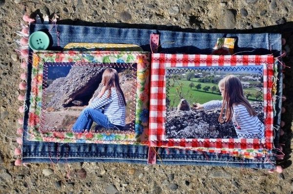 Mini album en jean Rencontre avec les marmottes (4)