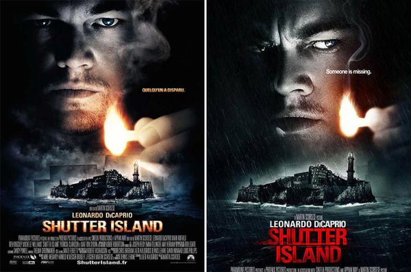Shutter island (deux affiches)