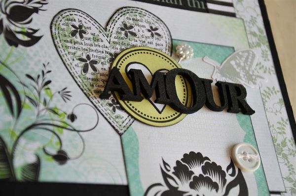 scrapbooking album photo amour