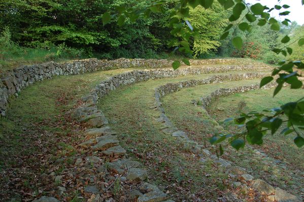 Amphithéâtre - Land Art - 2000 - Catherine Langumier -