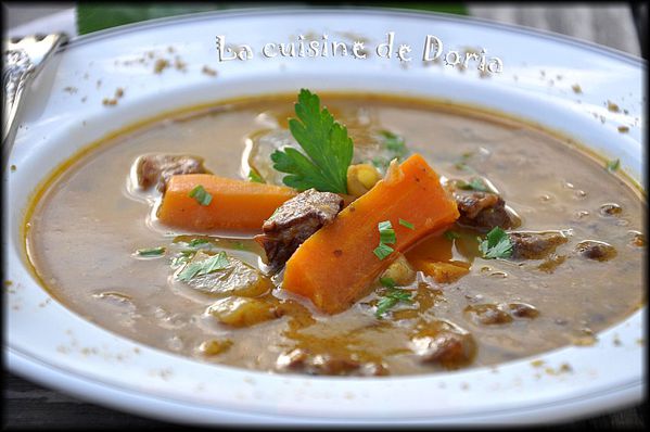 Loubia : bœuf mijoté aux haricots blanc, parfumé aux épices