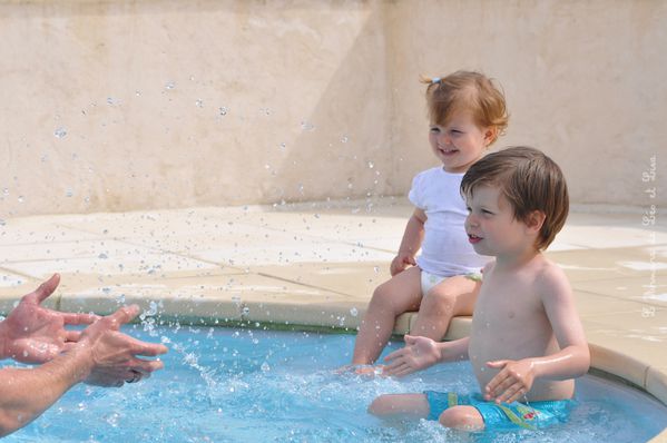 piscine et enfant