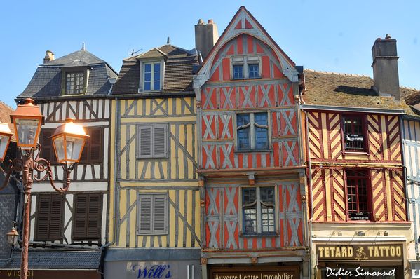 AUXERRE, Le centre ancien