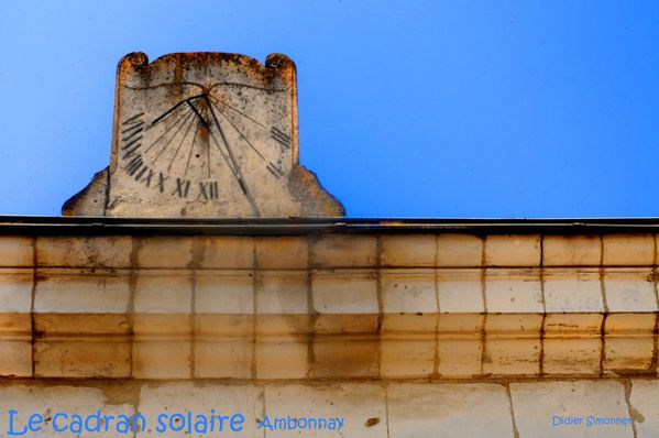 AMBONNAY, cadran solaire ( Didier Simonnet )