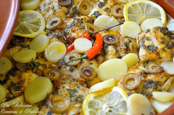 tajine de poissons au four