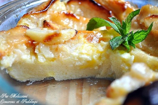 flan abricots pommes