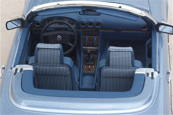 MERCEDES 300 SL CABRIOLET BLEU NOREV 25