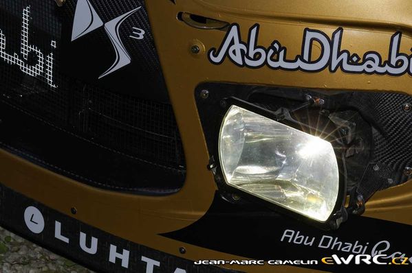 ds3wrc phare additionnel Gauche