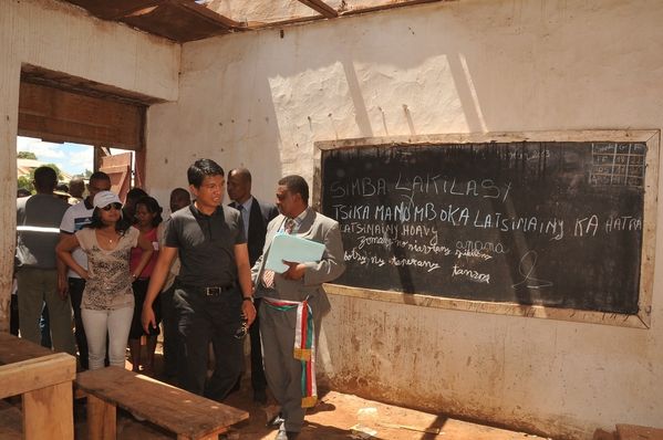 rencontre rajoelina fabius