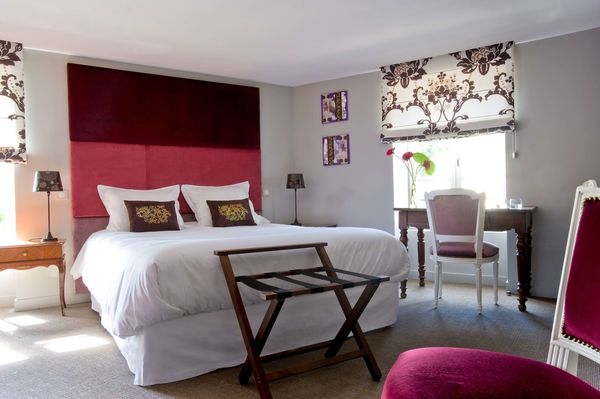 Chambre Prune (communicante) - -®Guillaume de Laubier