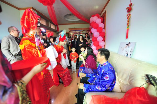 Chine - mariage chinois thé 1